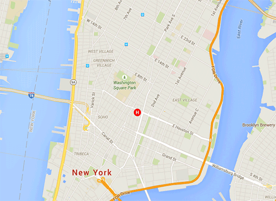 target map
